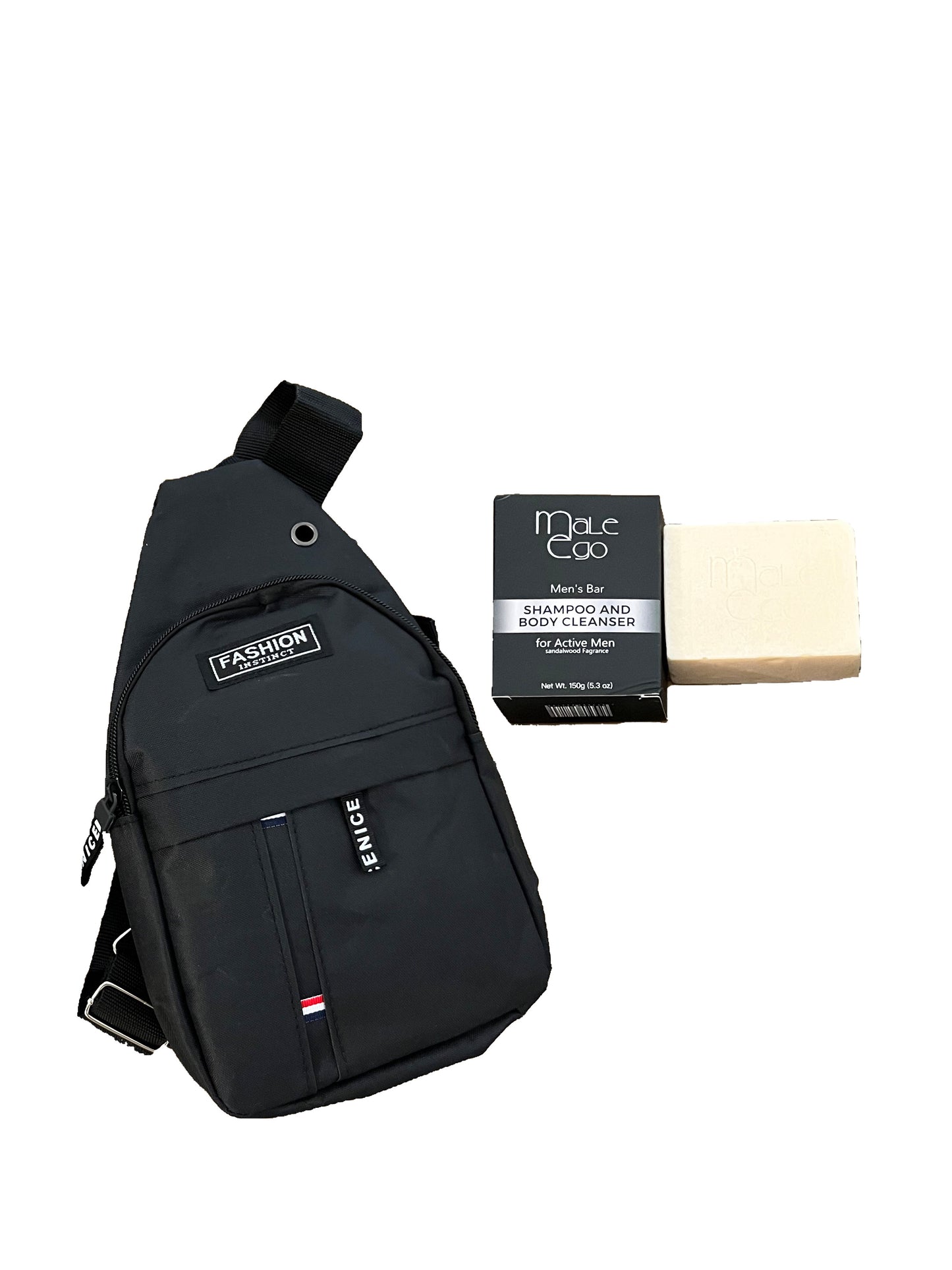 Men’s Body Bar and Bag Bundle (FREE with purchase of two Solid Colognes)