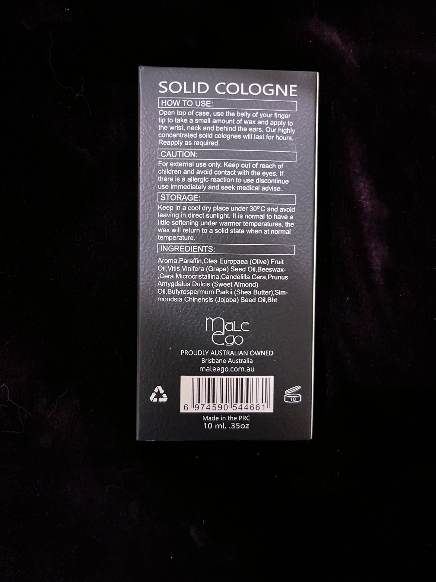 Homage - Solid Cologne